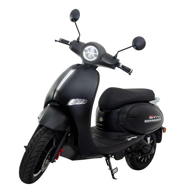 Bild 1 von AsVIVA EM2 Elektro-Motorroller, schwarz -  versch. Farben