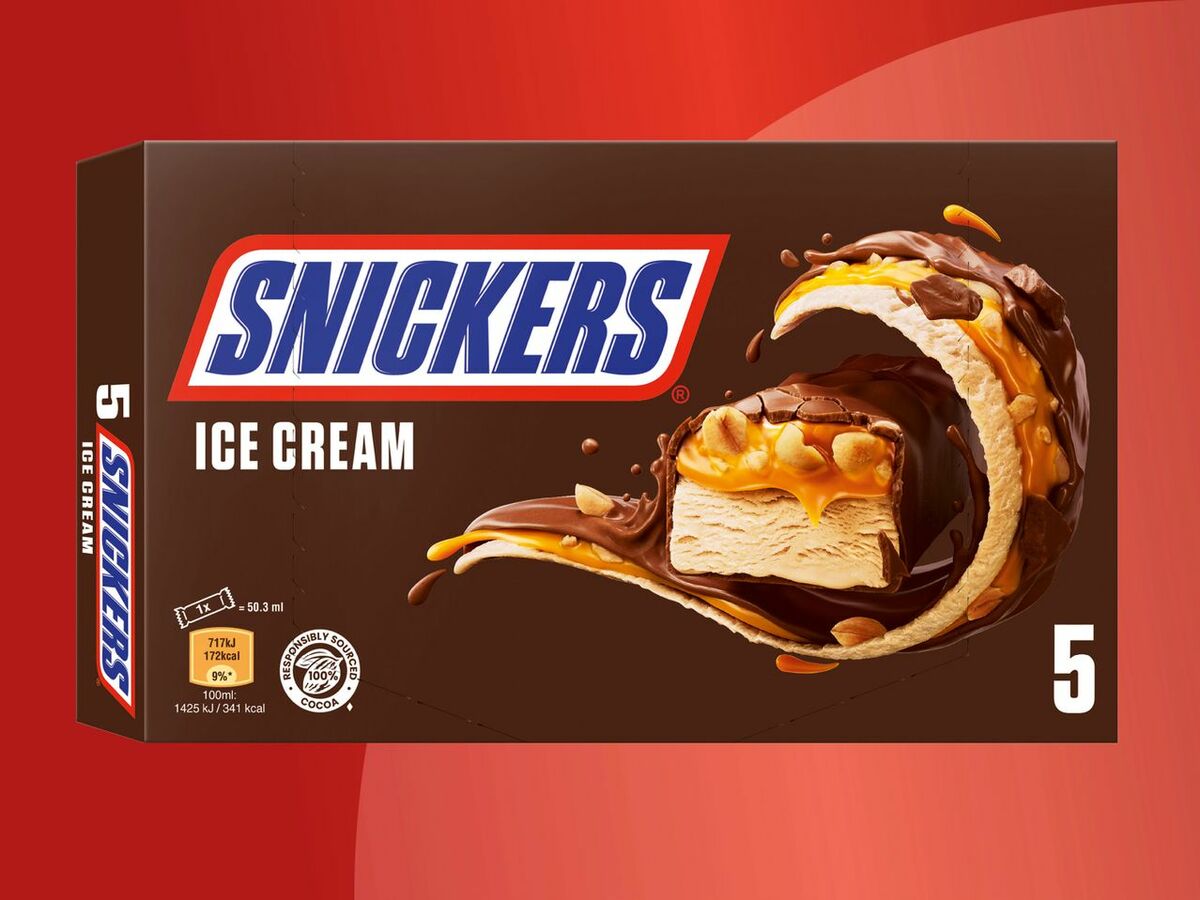 Bild 1 von Snickers Eisriegel