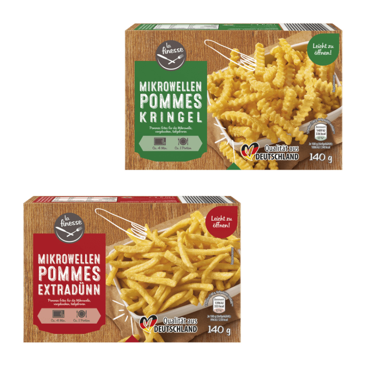 Bild 1 von LA FINESSE Mikrowellen-Pommes