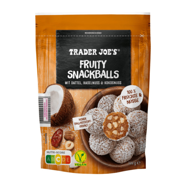 TRADER JOE'S Fruity Snackballs von ALDI Nord ansehen!