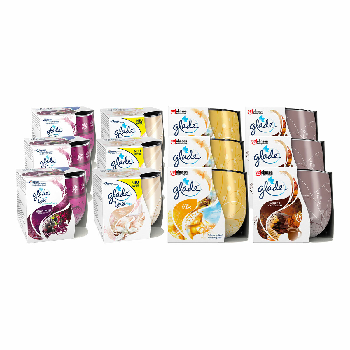 Bild 1 von Glade by Brise Duftkerze 120 g, verschiedene Sorten, 12er Pack