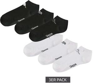 3er Pack Kappa Sportsocken Sneaker-Socken Log Trex im Vorteilspack NI22122