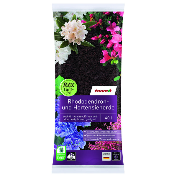 Bild 1 von Rhododendron- und Hortensienerde torffrei 40 l