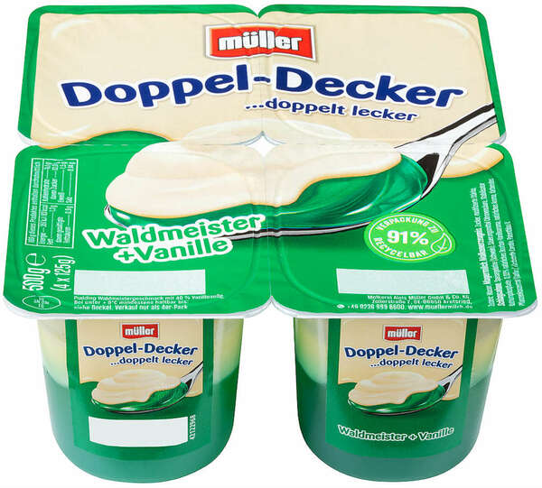 Bild 1 von MÜLLER Doppel-Decker oder Wackelpudding