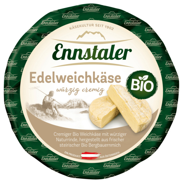 Bild 1 von Ennstaler Bio Edelweichkäse würzig cremig 100g