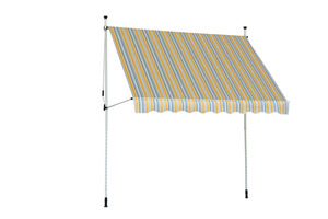 TrendLine Balkon Markise Sunny Stripe, Breite: 300 cm, Ausfall: 130 cm
