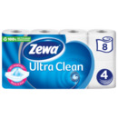 Bild 1 von Zewa Ultra Clean Toilettenpapier 4-lagig 8x135 Blatt