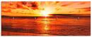 Bild 1 von Artland Hakenleiste »Schöner Sonnenuntergang Strand«, MDF