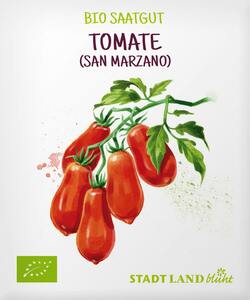 Stadt Land blüht Saatgut Tomaten Samen, Sorte San Marzano