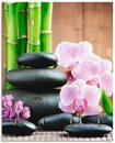 Bild 1 von Artland Hakenleiste »Spa Konzept Zen Steinen Orchideen«, MDF