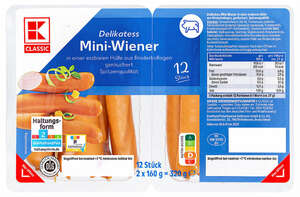 K-CLASSIC Mini-Wiener oder -Puten-Wiener