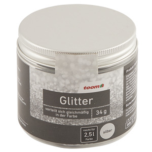 toom Glitter silber 34 g