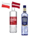 Bild 1 von Five Lakes Vodka, Zoladkowa de Luxe  Wodka, Tambovskaya Silver Vodka oder Sobieski Vodka