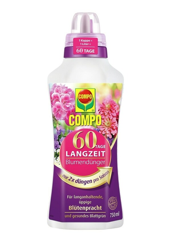 Bild 1 von COMPO 60 Tage Langzeit Blumendünger 750 ml