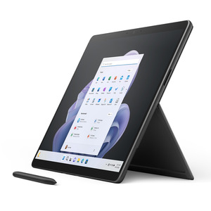 MICROSOFT Surface Pro 9, 2-in-1 Tablet mit 13 Zoll Display, Intel® Core™ i5 Prozessor, 8 GB RAM, 256 SSD, Iris® Xe-Grafik , Graphit