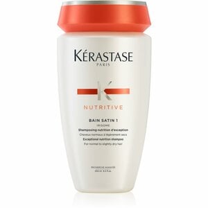 Kérastase Nutritive Bain Satin 1 Shampoo-Kur für Glanz und Farbschutz bei normal bis leicht empfindlichen gefärbten Haaren 250 ml