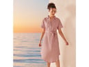 Bild 3 von esmara® Damen Leinen-Maxikleid mit Kentkragen und Tunikaausschnitt