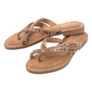 Bild 1 von Damen Sandalen mit bunten Perlen
