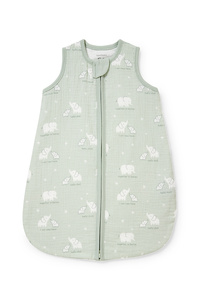 C&A Baby-Schlafsack-0-6 Monate-gemustert, Grün, Größe: 60 cm