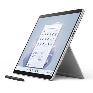 MICROSOFT Surface Pro 9, 2-in-1 Tablet mit 13 Zoll Display, Intel® Core™ i5 Prozessor, 8 GB RAM, 256 SSD, Iris® Xe-Grafik , Platin