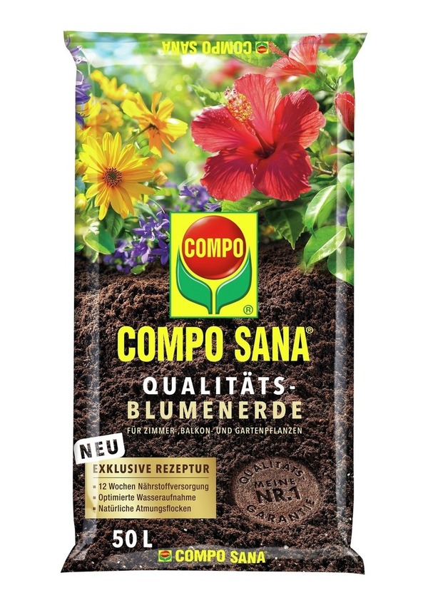 Bild 1 von COMPO SANA® Qualitäts-Blumenerde 50 L