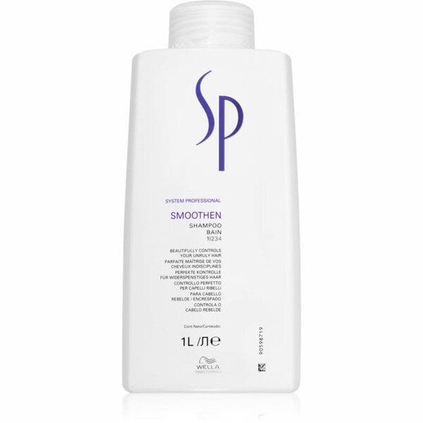 Bild 1 von Wella Professionals SP Smoothen Shampoo für unnachgiebige und strapaziertes Haar 1000 ml