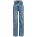 Bild 1 von Damen Straight-Jeans mit Used-Waschung