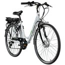 Bild 1 von Zündapp Z503 E Bike Damen Fahrrad ab 155 cm 28 Zoll Pedelec mit tiefem Einstieg retro Hollandrad 7 Gang Schaltung Stadtrad StVZO