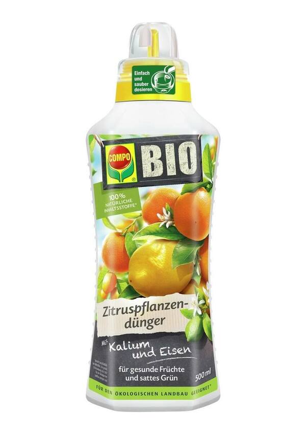 Bild 1 von COMPO BIO Zitruspflanzendünger 500 ml