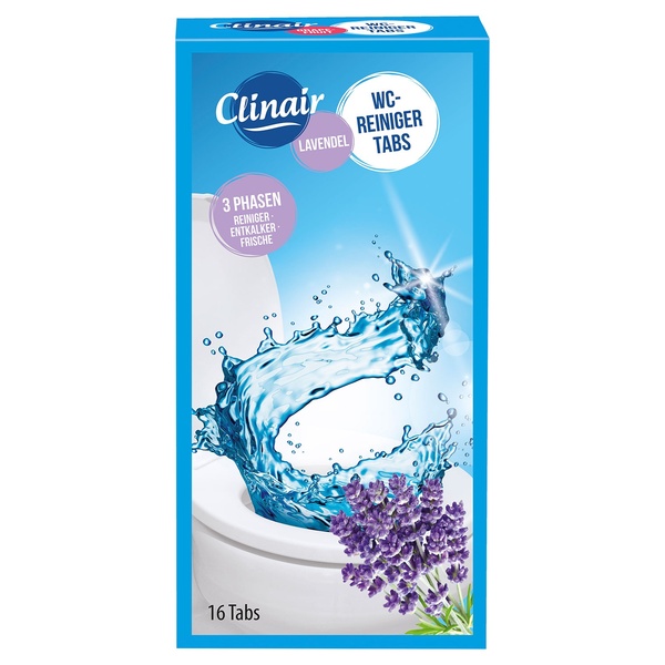 Bild 1 von CLINAIR WC-Reiniger-Tabs 400 g