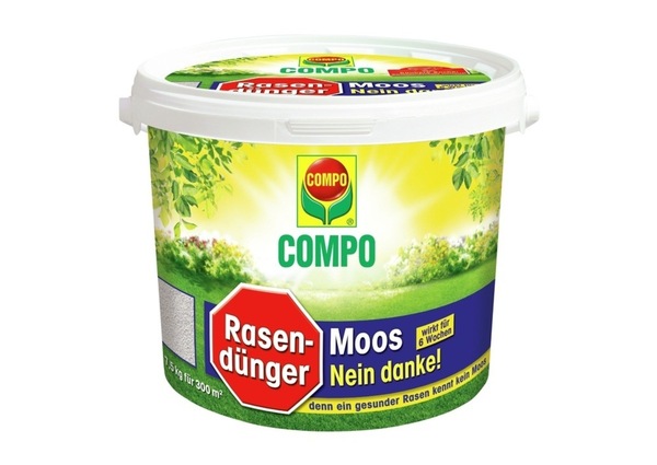 Bild 1 von COMPO Rasendünger Moos - Nein danke! 7,5 kg für 300 m²