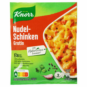 Knorr 4 x Fix Nudel-Schinken Gratin