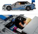 Bild 4 von LEGO® Konstruktionsspielsteine 2 Fast 2 Furious – Nissan Skyline GT-R (R34) (76917), (319 St), LEGO® Speed Champions