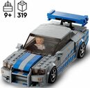 Bild 2 von LEGO® Konstruktionsspielsteine 2 Fast 2 Furious – Nissan Skyline GT-R (R34) (76917), (319 St), LEGO® Speed Champions