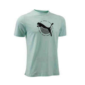Puma T-Shirt Herren Baumwolle - gr&uuml;n