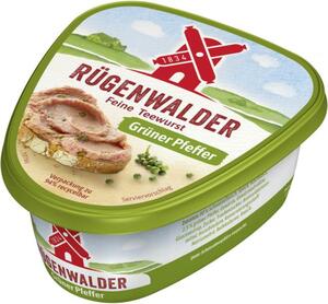 Rügenwalder Mühle Teewurst mit grünem Pfeffer
