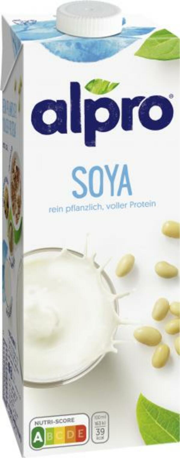 Bild 1 von Alpro Sojadrink Original mit Calcium UHT vegan