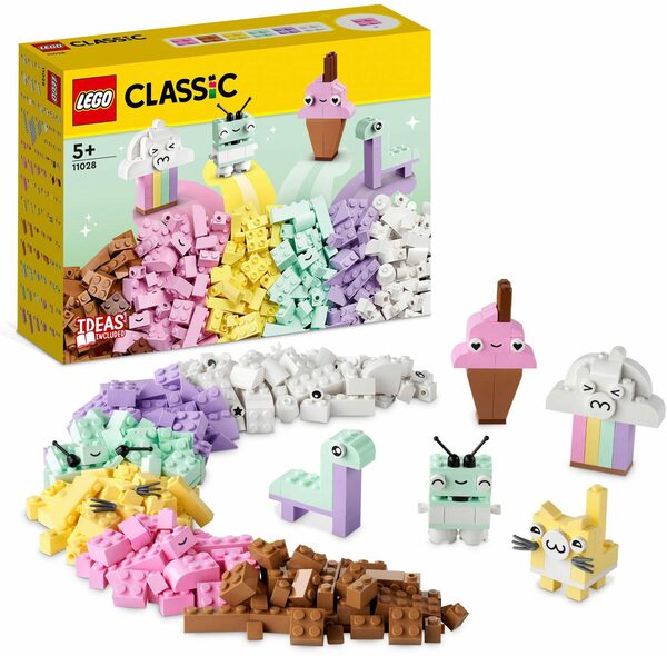 Bild 1 von LEGO® Konstruktionsspielsteine Pastell Kreativ-Bauset (11028), LEGO® Classic, (333 St)