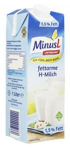 Minus L H-Milch 1,5% Fett