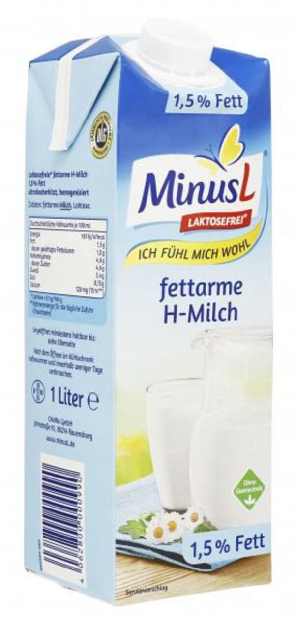 Bild 1 von Minus L H-Milch 1,5% Fett