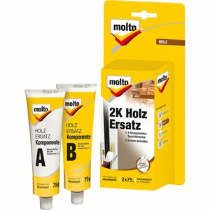 Molto 2K-Holz Ersatz für Innen und Außen 150 g