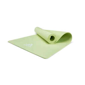Adidas Fitness- und Yogamatte, 8 mm, Hellgr&uuml;n