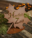 Bild 2 von Ferrum Rost-Blatt Herbstzeit, ca. H24 cm