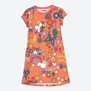 Mädchen-Nachthemd mit Fantasie-Muster