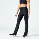 Bild 2 von Sportleggings Damen gerades Bein Fitness Cardio - schwarz