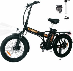 HITWAY E-Bike, klapprad,250W/36V/11,2Ah Max.Reichweite bis zu 35-90km Shimano 7G