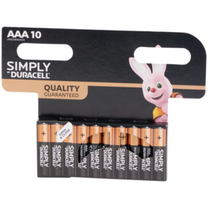 Duracell Simply Batterien AAA