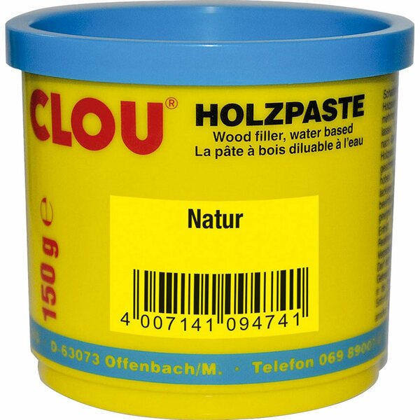 Bild 1 von Clou Holzpaste wasserverdünnbar Natur 150 g