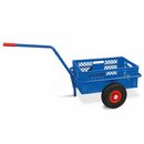 Bild 1 von Handwagen mit Kunststoffkorb, H 240 mm, blau, LxBxH 1250x640x660 mm, Tragkraft 200 kg