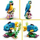 Bild 4 von LEGO® Konstruktionsspielsteine Exotischer Papagei (31136), LEGO® Creator 3in1, (253 St)